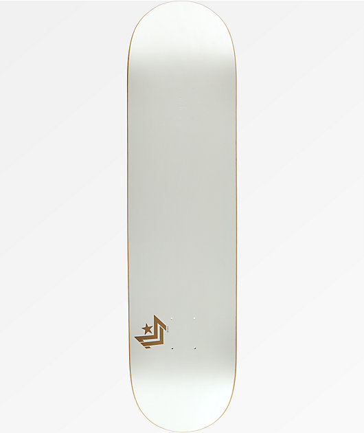 Mini Logo Chevron White 8.0" Skateboard Deck